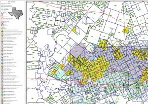 Oil and Gas Lease Map